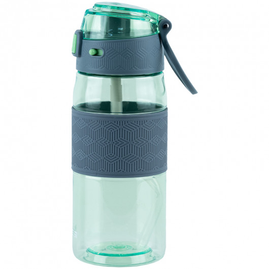 Бутылочка для воды, 600 мл, зелено-серая Kite - фото 7