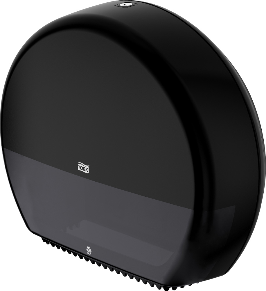 Диспенсер для туалетной бумаги в рулонах Джамбо,Elevation, пластик, (T2), черн. Tork - фото 2