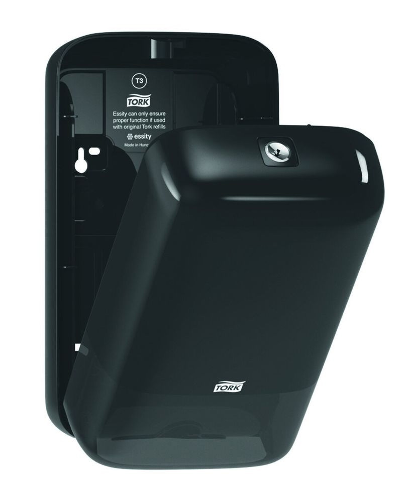 Тримач для туалетного паперу, Elevation,  пластик, (T3), чорн. Tork - фото 2