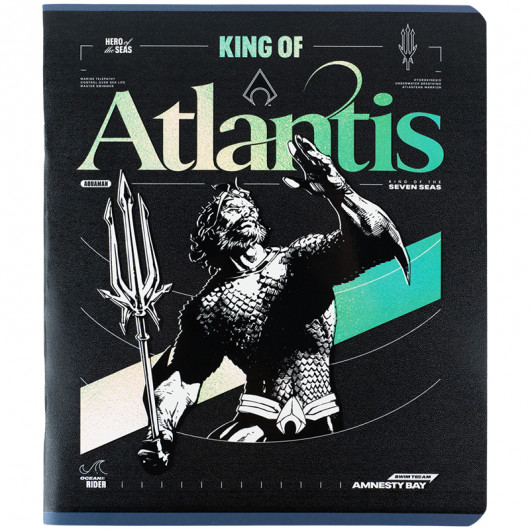 Зошит 48 арк., кл., гібр. лак + УФ лак, DC Comics (DC24-259) Kite — фото 22