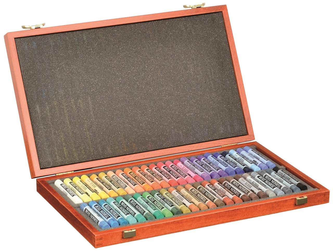 Пастель суха напівтверда 48 кольорів, TOISON D'OR 8596, в дерев'яному футлярі Koh-i-noor — фото 4