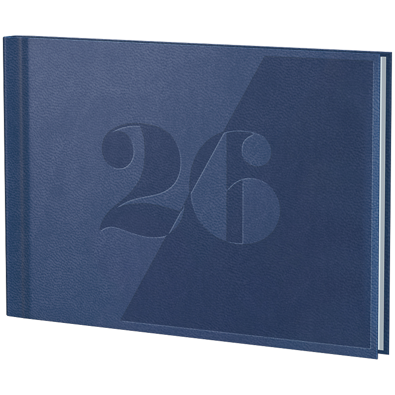 Еженедельник 2026 карманный Torino Trend, синий Brunnen - фото 4