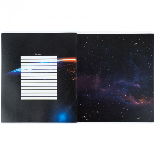 Тетрадь 48 лист., кл., софт тач + УФ лак, NASA (NS24-259) Kite - фото 12