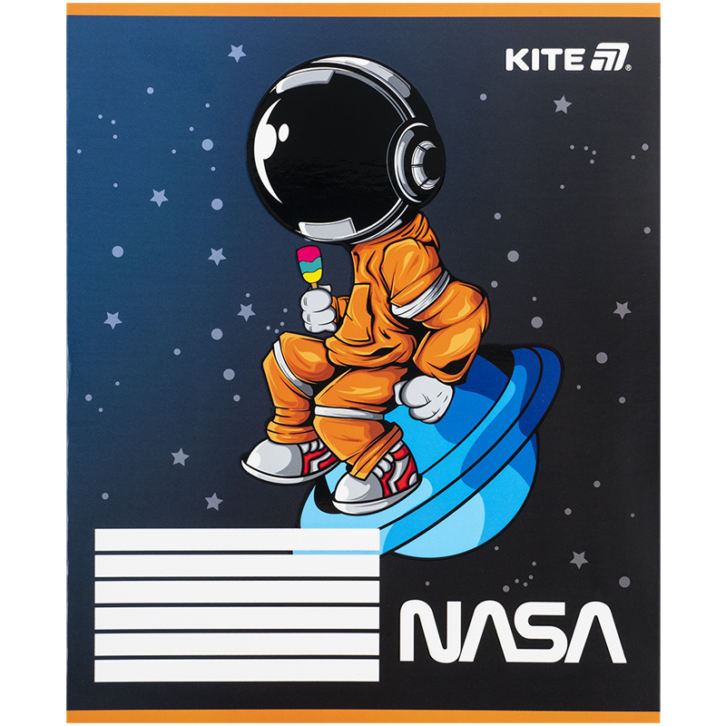 Зошит 12 арк., кос., УФ лак об'ємний, NASA (NS25-235) Kite — фото 11