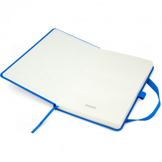 Книга записная Partner А5 (125*195мм.), 96л., линовка - точка, голуб. Axent - фото 8