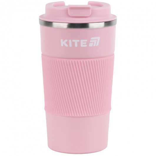 Термокружка 510 мл, розовая Kite - фото 6