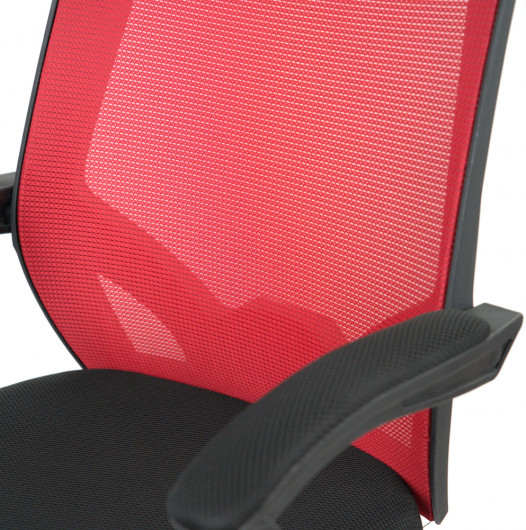 Кресло для персонала Катран CH RL(L), красн. АКЛАС - фото 33