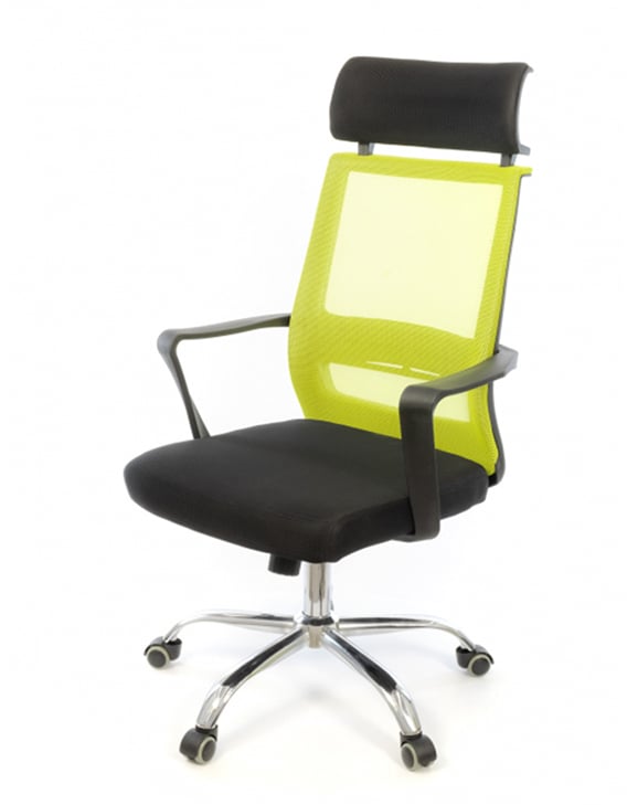 Кресло для персонала Крокус CH TILT, салат. АКЛАС - фото 3