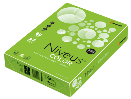 Бумага цветная Color A4 интенсив 80г./м2, 500лист., MA42. colar grin, зелен. Mondi - фото 3