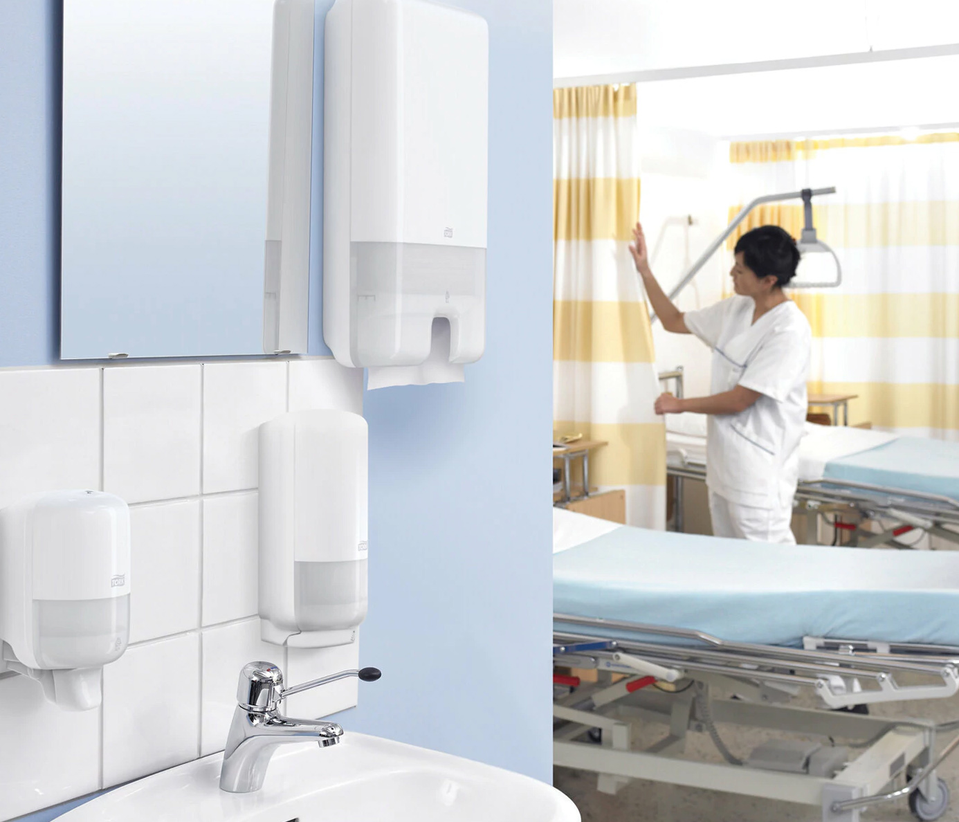 Диспенсер для жидкого мыла-пены Elevation сенсорный, 1л, пластик, (S4), бел. Tork - фото 2