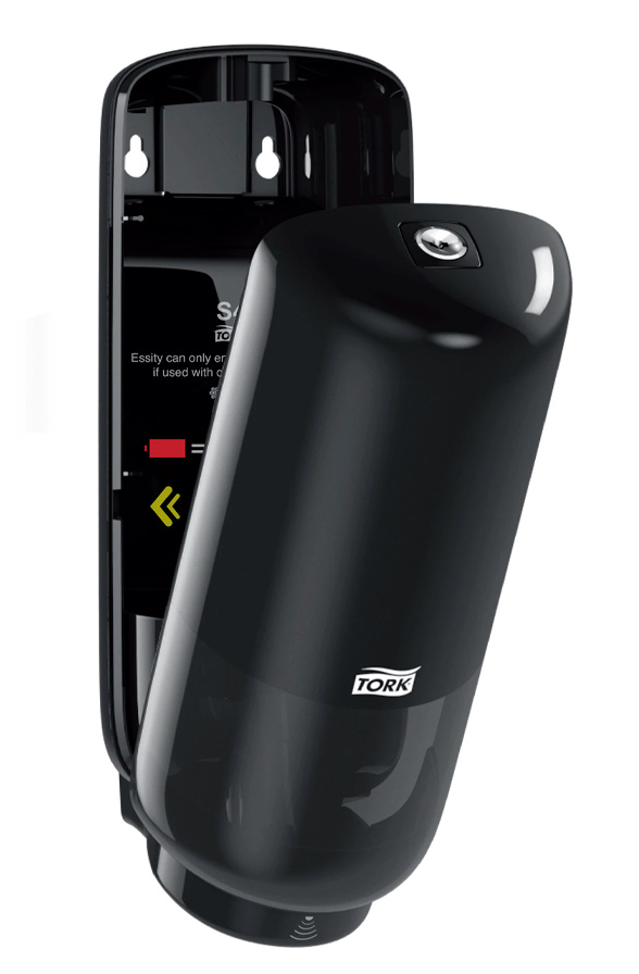 Диспенсер для рідкого мила-піни сенсорний Elevation, 1л., пластик, (S4), чорн. Tork - фото 1