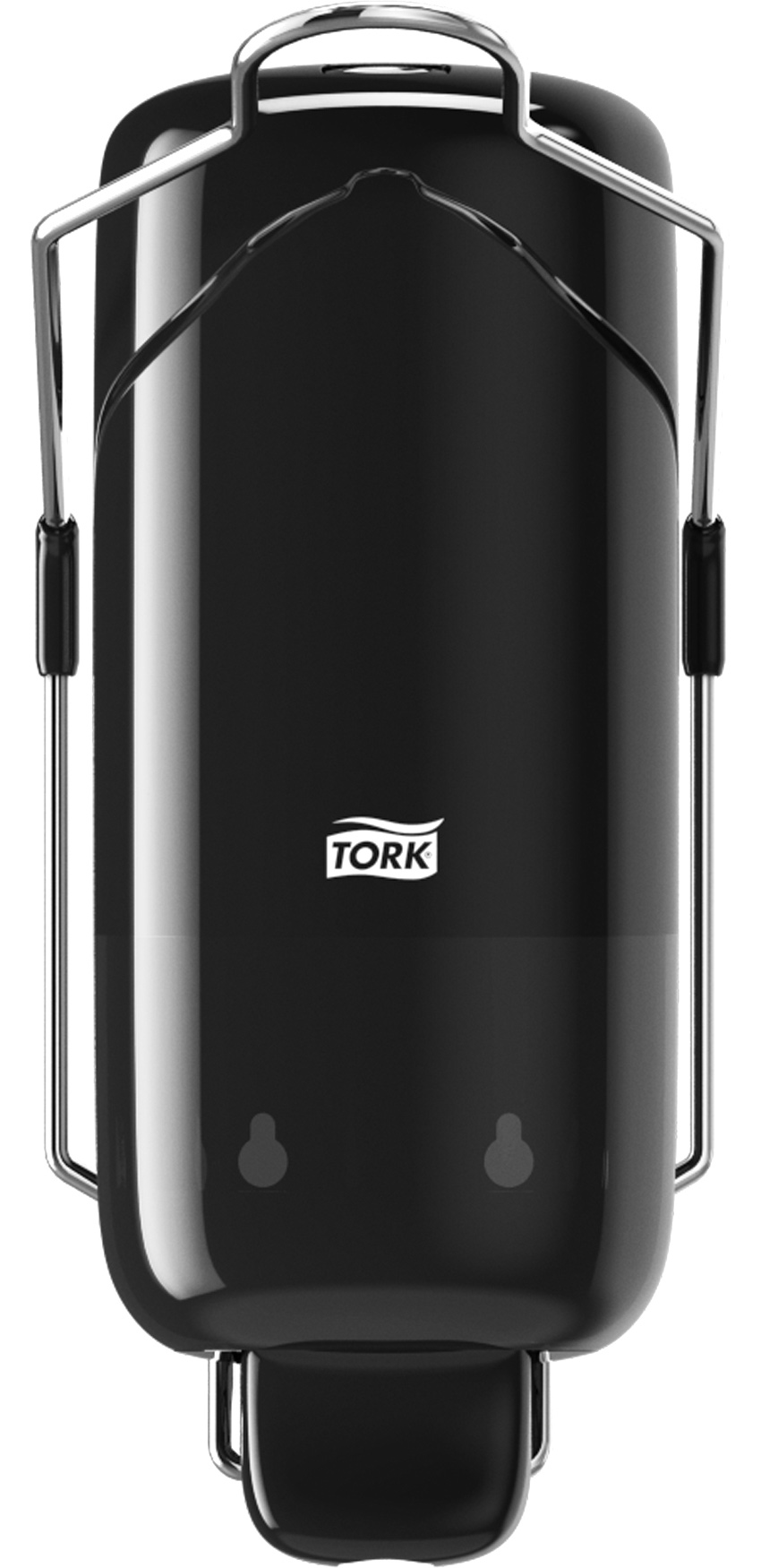 Диспенсер для рідкого мила, пластиковий, з ліктьовим приводом Elevation, 1л, пластик, (S1), чорн. Tork - фото 1