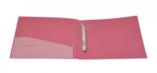 Папка со скоросшивателем и карманом 18мм., пластик, ассорт. BuroMax - фото 3