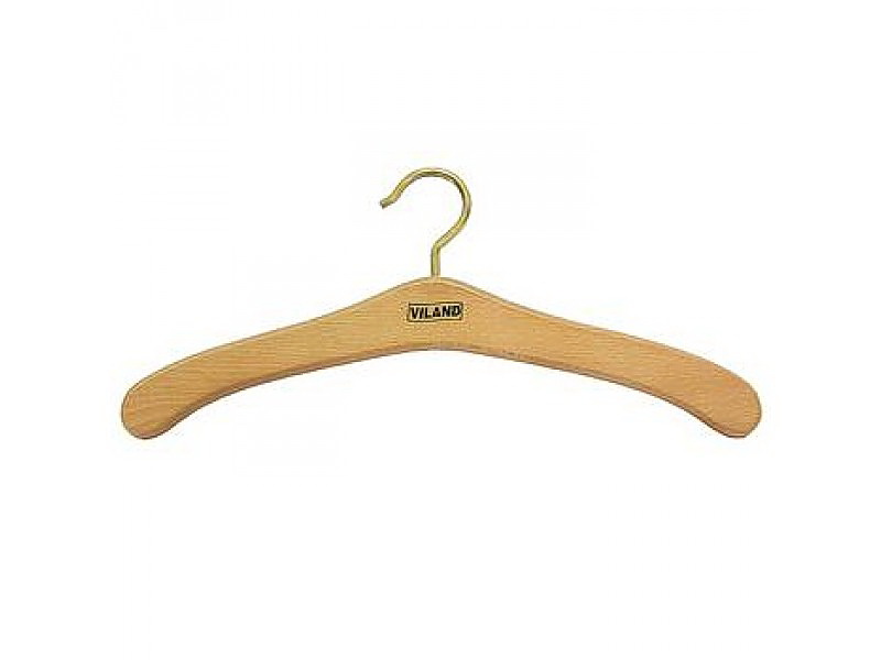 Вешалка деревянная для верхней одежды, 44см. х 1,5см. х 20см. VILAND - фото 2
