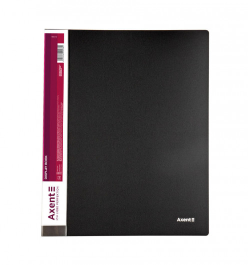 Папка на 40 файлов, черн. Axent - фото 5