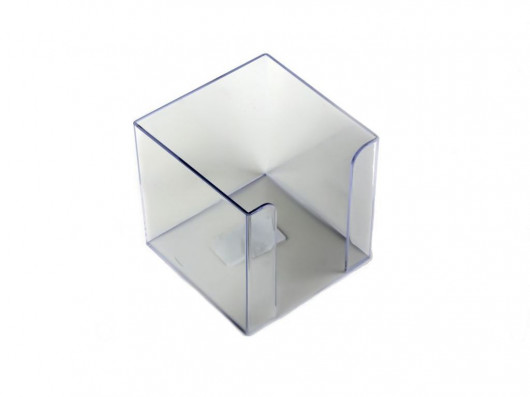Подставка для бумажного блока 9*9*9см., прозр. Арника - фото 3