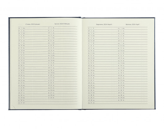 Еженедельник датированный 2025 ORION, А4, 136стр., искуств. кожа, св.-коричн. BuroMax - фото 12