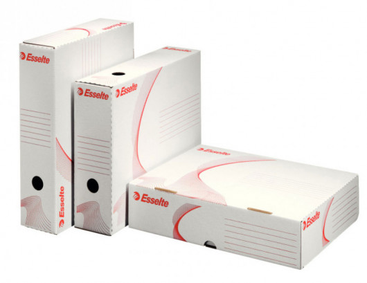 Коробка архівна А4, 150мм., біл. Esselte — фото 4