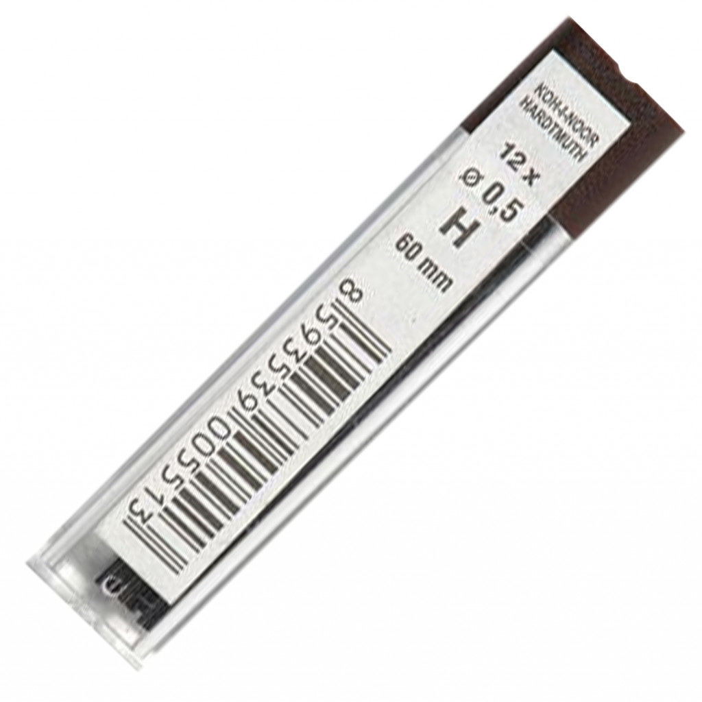 Грифелі для автом. олівця 0,5мм., H, Bohemia Works Koh-i-noor — фото 4