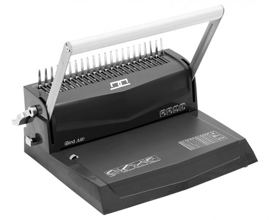 Біндер для пластикових пружин Ibind A20, до 450арк. (6-51 мм.), діркопробивач на 20арк. D&Art — фото 6