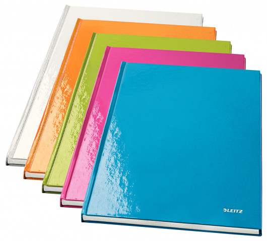 Тетрадь А4, 80л. Wow твердый переплет, офсет, кл., бел. LEITZ - фото 5