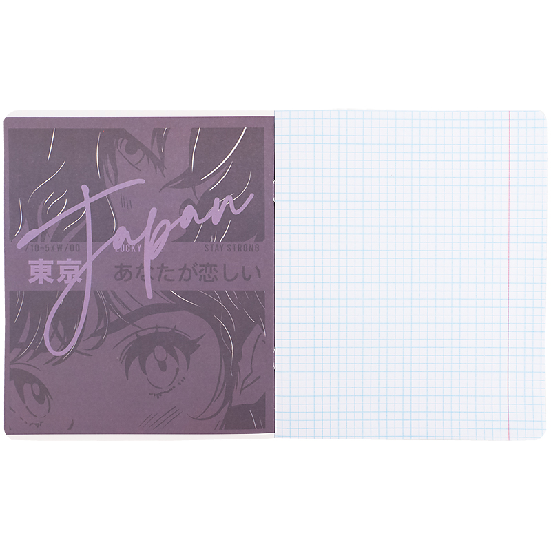 Зошит 18 арк., кл., гібр. лак + УФ лак, Kite Anime (K25-236-1) Kite — фото 15