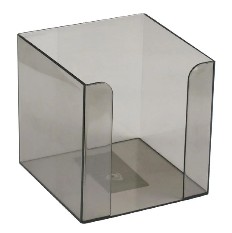 Подставка для бумажного блока 9*9*9см. D4005, дымч. Axent Delta - фото 3