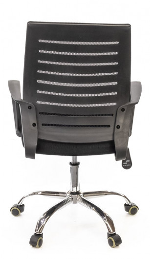 Кресло для персонала Фиджи 6109B, черн. АКЛАС - фото 5