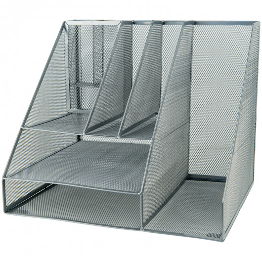 Подставка-органайзер мультифунк.345*290*290 мм., 2127-03-A, метал., серебр. Axent - фото 3