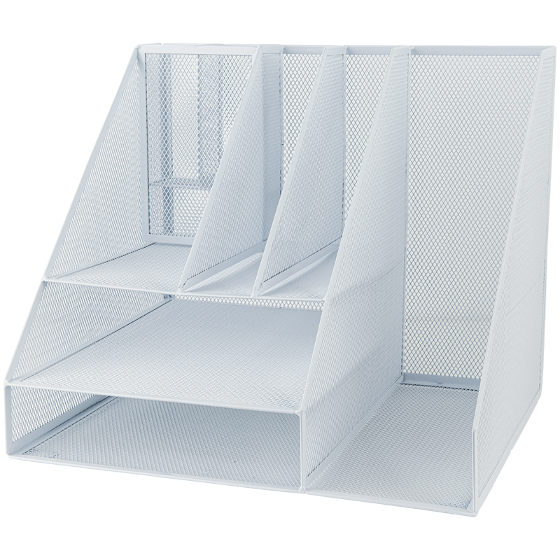 Подставка-органайзер мультифунк.345*290*290 мм., 2127-21-A, метал., белый Axent - фото 3