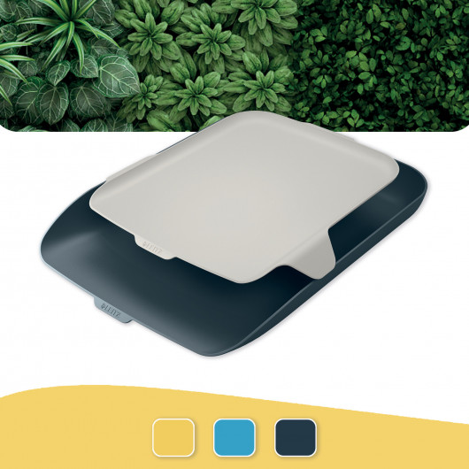 Лоток горизонтальный Leitz Cosy з органайзером, серый LEITZ - фото 6