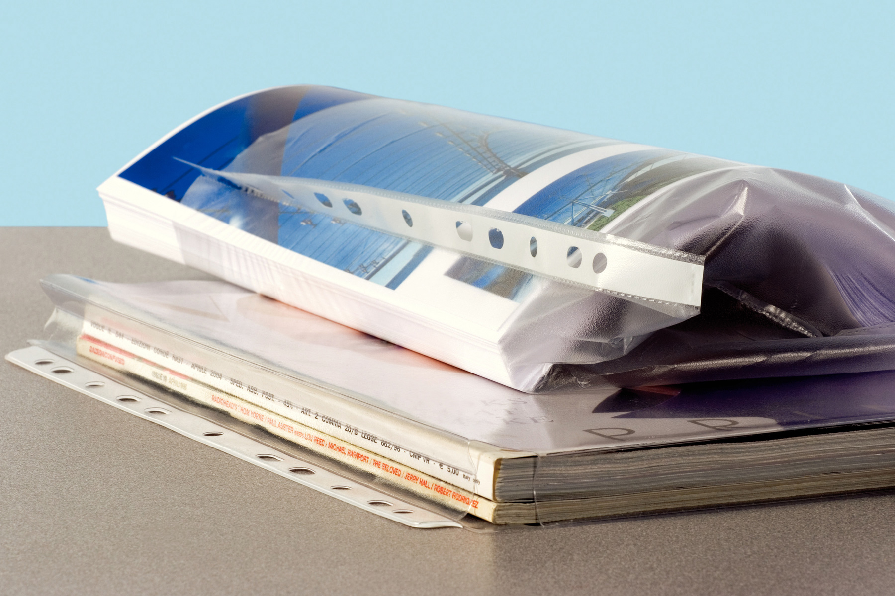 Файл для каталогов А4, 170мкм., верхний разрез, 5шт./уп., прозр. Esselte - фото 7