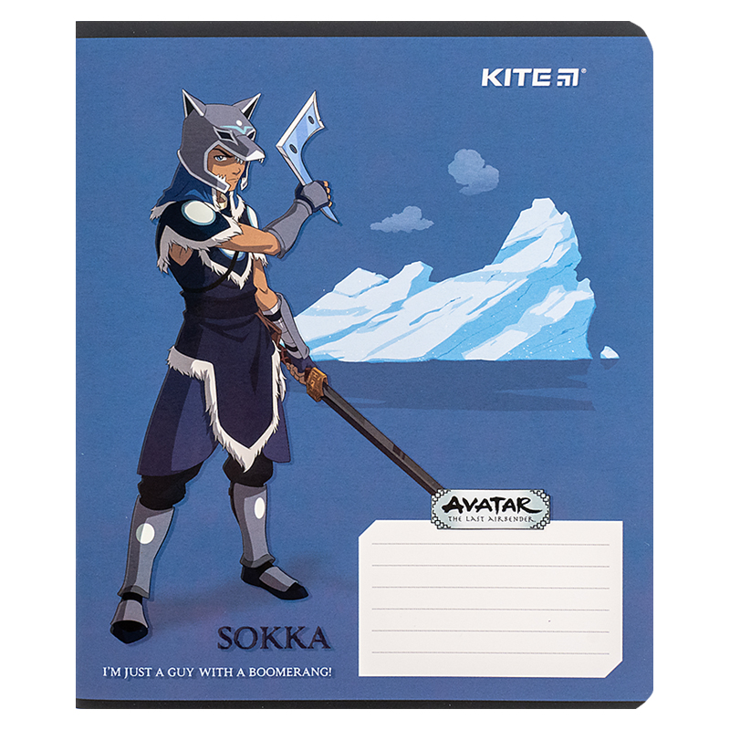 Зошит 18 арк., лін., софт-тач + УФ лак, Avatar (AV24-237) Kite — фото 16