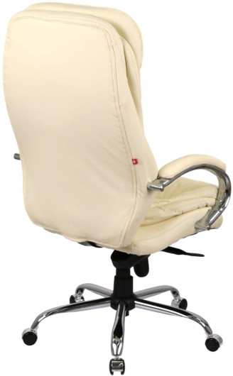 Крісло Валенсія Soft CH MB (Шкіра LC-F) беж. АКЛАС — фото 17