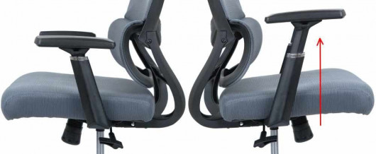 Кресло Аоста R-SR серый АКЛАС - фото 13