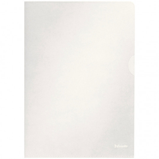 Папка-куток матова, 115мк, 10шт./уп., прозор. Esselte — фото 5