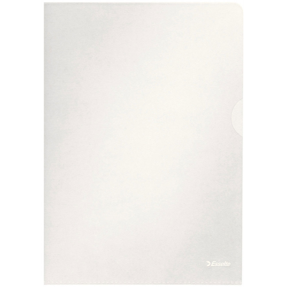 Папка-куток матова, 115мк, 10шт./уп., прозор. Esselte — фото 5