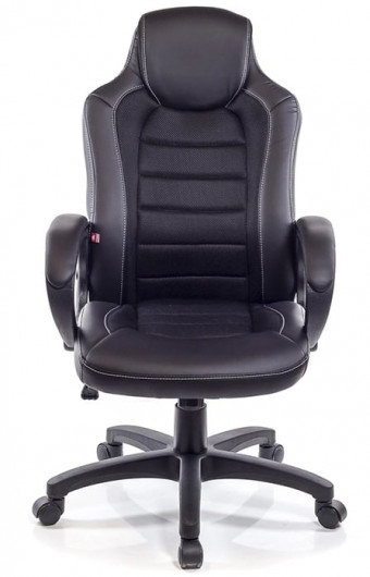 Крісло для керівника Астон PL TILT, чорн. АКЛАС — фото 12