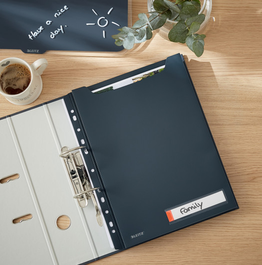 Файл для документов разширенный А4 200мкм 150л Cosy, серый LEITZ - фото 5