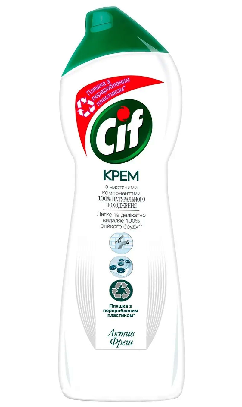 Чистячий крем, 250мл., актив лимон CIF — фото 8