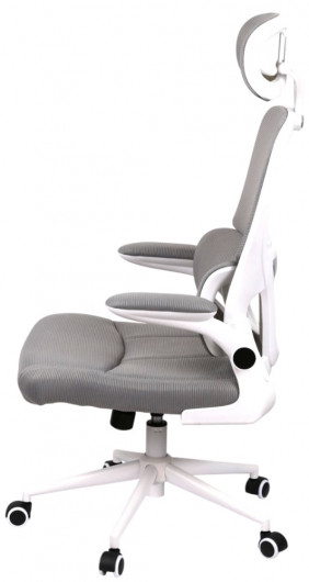 Крісло Терамо WT TILT 7860W (Mesh 09) сірий АКЛАС — фото 4