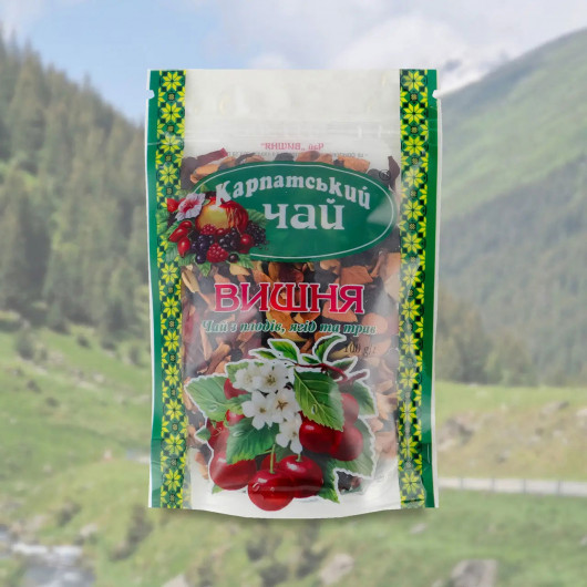 Чай Вишня, 100г. Карпатский - фото 2