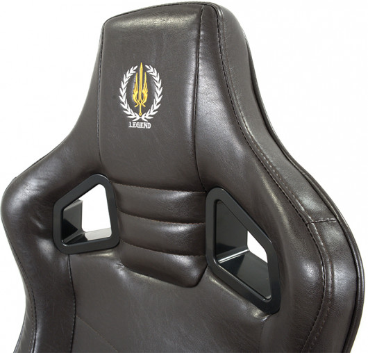 Кресло геймерское Ретчет PL MB (PU-темно-коричневый) коричневый АКЛАС - фото 16