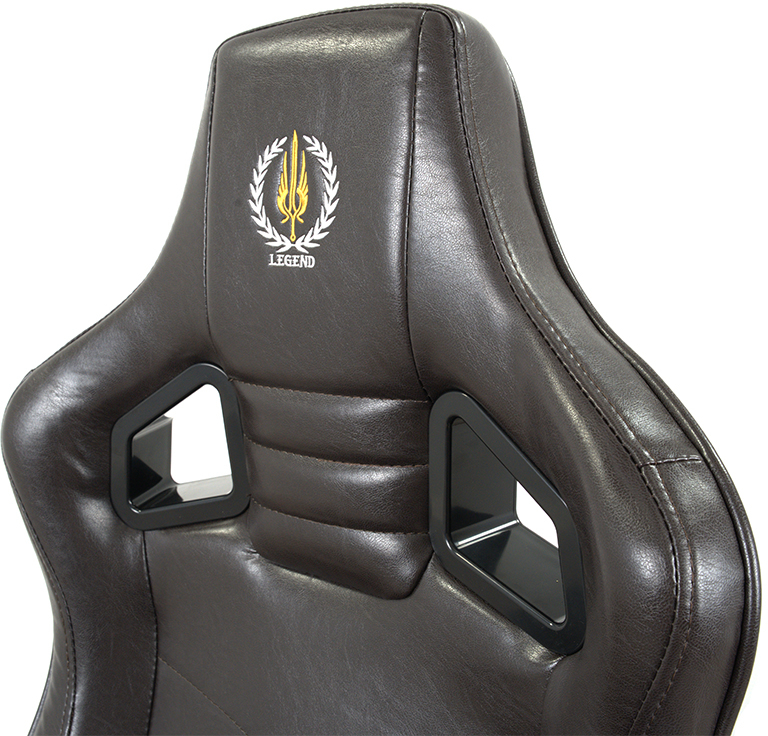 Кресло геймерское Ретчет PL MB (PU-темно-коричневый) коричневый АКЛАС - фото 16