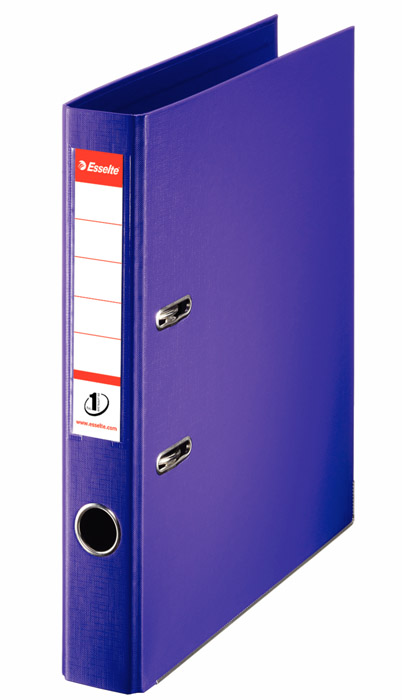 Регистратор 5см. А4 (PP), No.1 Power, фиолет. Esselte - фото 7