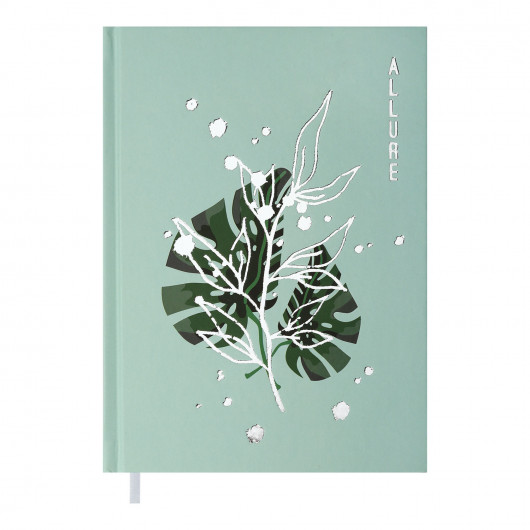 Щоденник не датований ALLURE, 144л. (288стр.), м'ятний BuroMax — фото 6