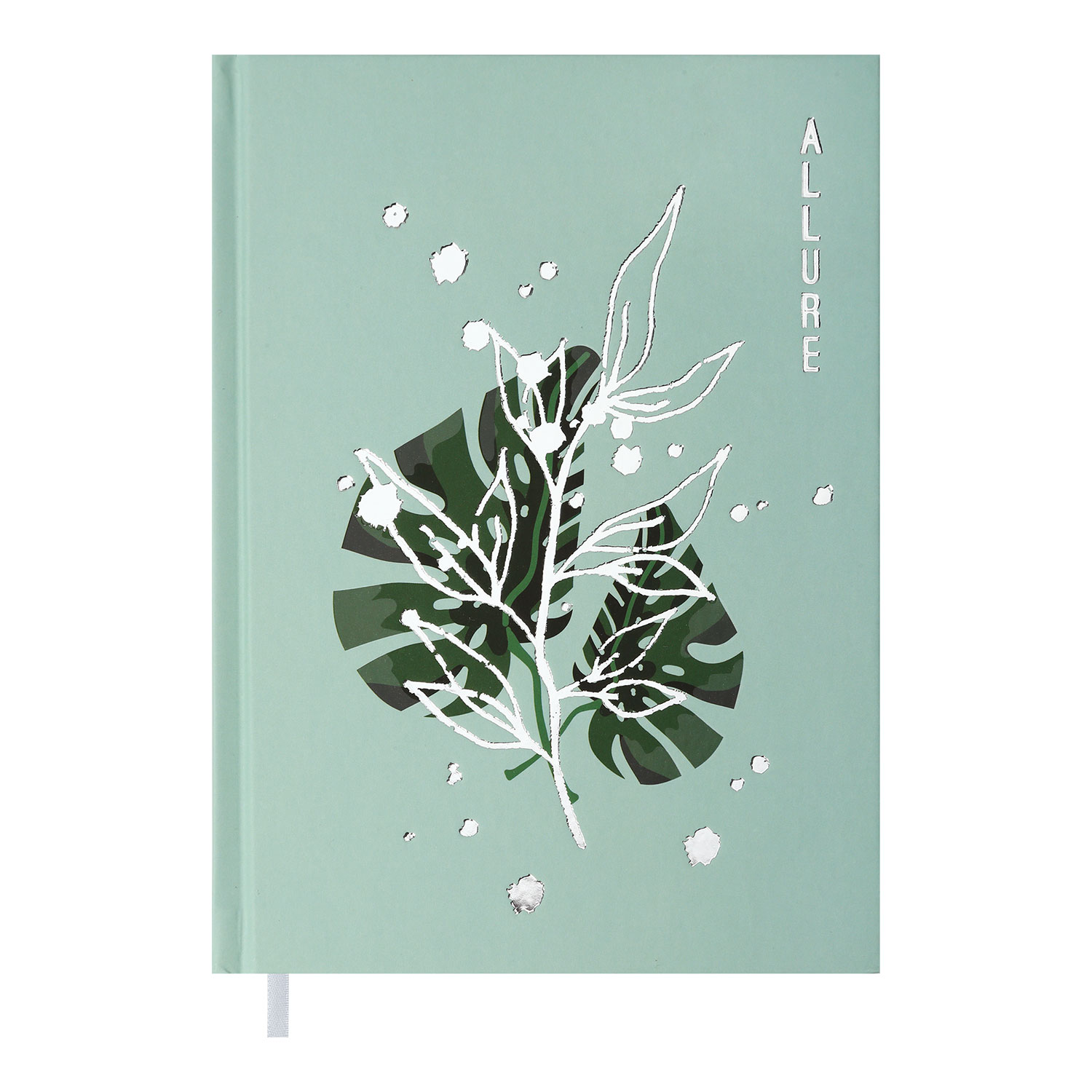 Щоденник не датований ALLURE, 144л. (288стр.), м'ятний BuroMax — фото 6