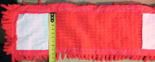 Насадка Моп плоская для швабры 43см. Микрофибра 