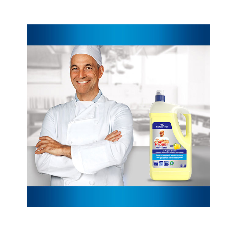 Средство универсальное моющее для твердых поверхностей, 5л. Лимон Mr.Proper - фото 5