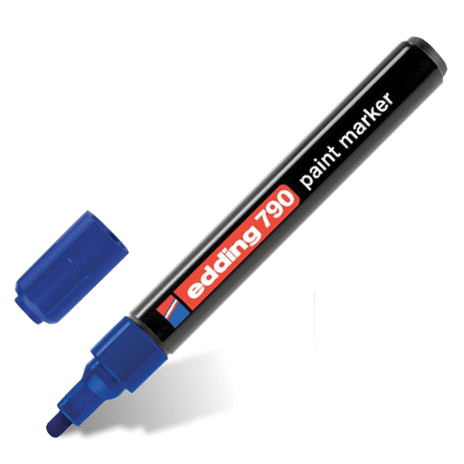 Маркер лакирующий 790, кругое острие 2-3мм., син. Edding - фото 6